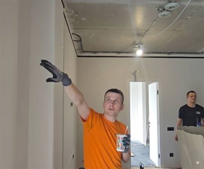 натяжні стелі чи шпалери, фасади